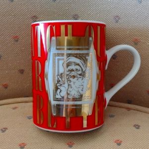 Department 56 Christmas Time Mug Red/Gold